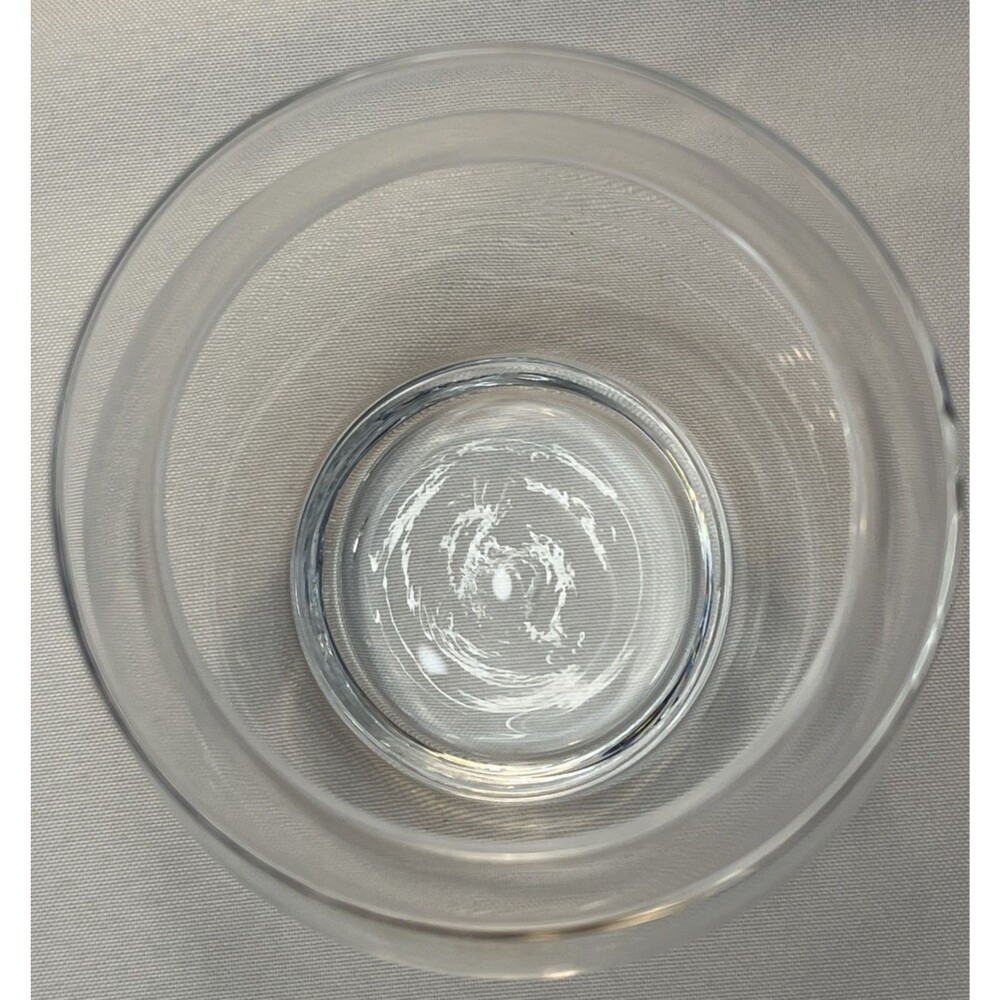Clear Glass Bowl Vase - Picture 3 of 5